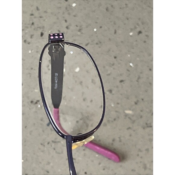Capri Trendy T18 Purple 44-17-125 Metal Full Rim Eyeglasses Frames ONLY main image 9
